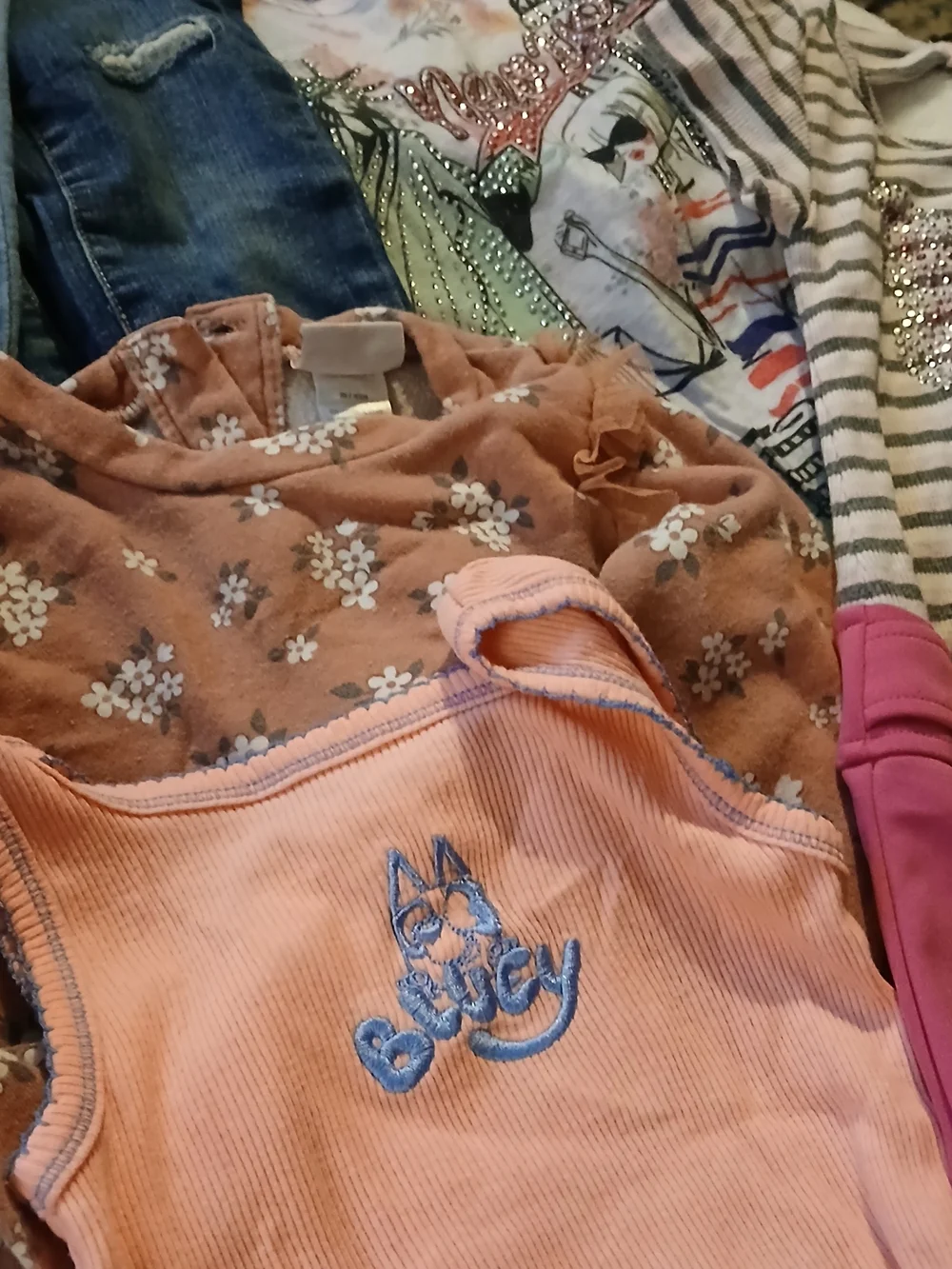 40+ PC BUNDLE - GIRLS 4T, 5T or 6/6X, 7/8 Tops, Bottoms, Jeans, Shorts, Dresses